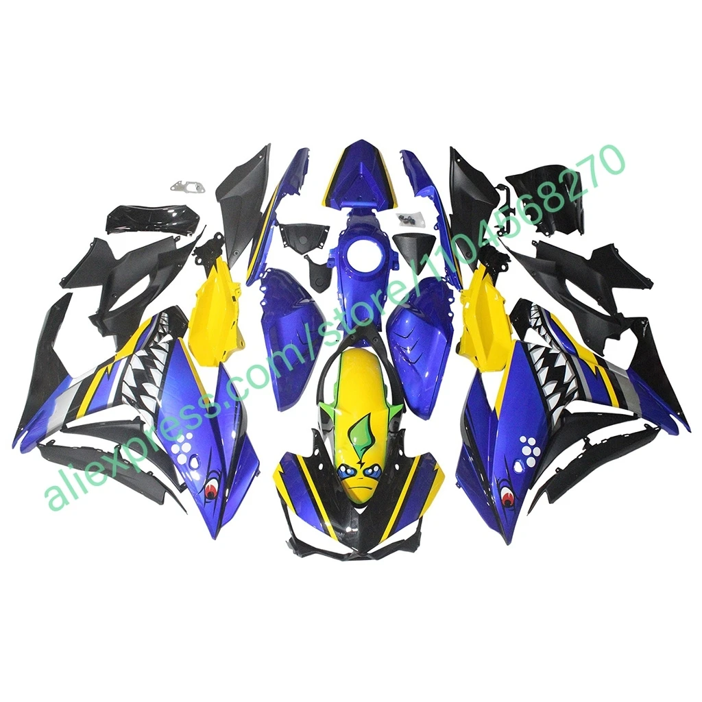 For YAMAHA YZF-R3 R25 2013-2018 Fairing Kit YZFR25 R3 13-18 Aftermarket Fuel Tank Cover Injection Motorcycle Side Cover Fairings