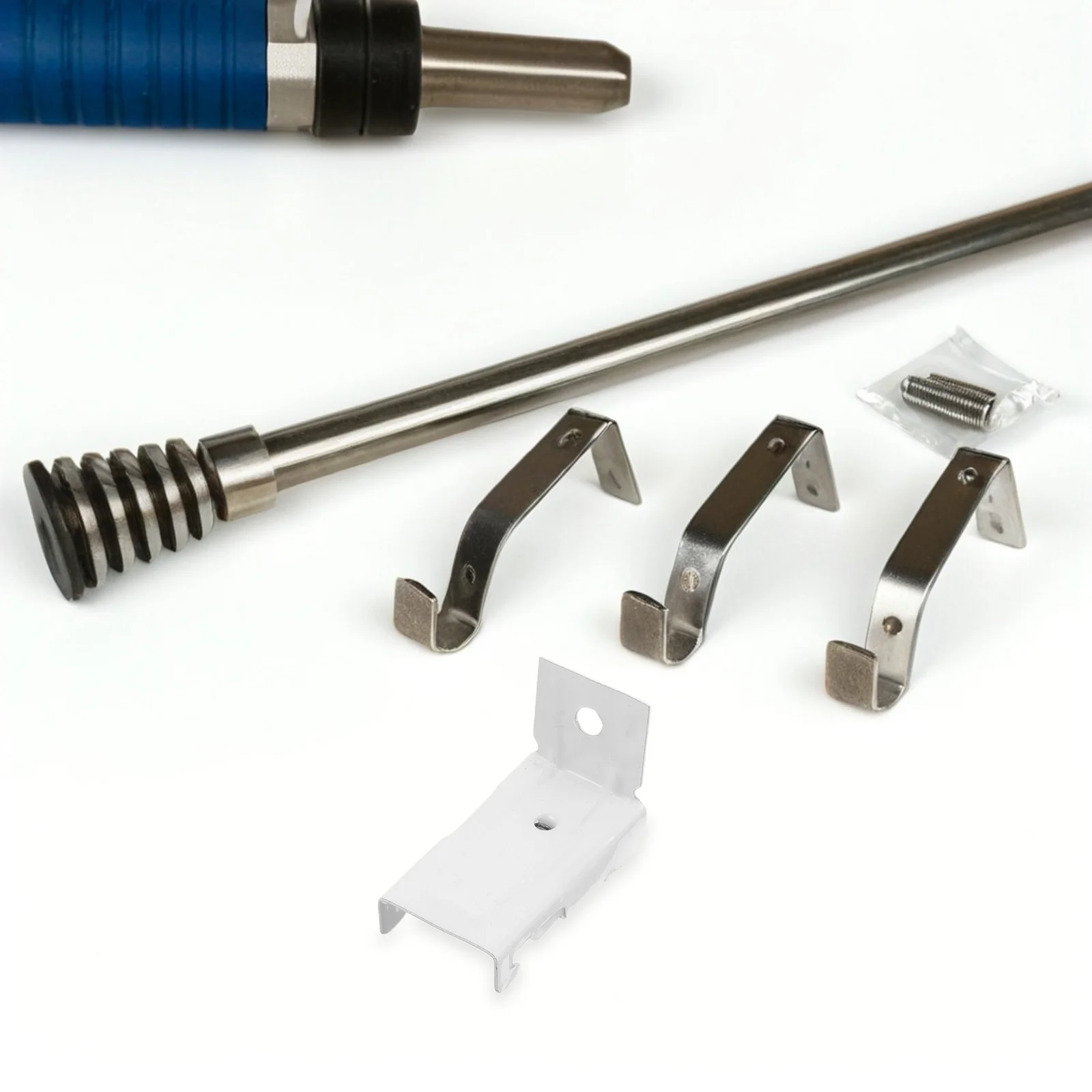 20pcs Curtain Track Wall Mount Bracket Curved Drapes Rods Hardware For Ceiling Diy Installation Sturdy Iron Support Compatible