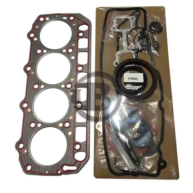 

Excavator Parts 4TNE92 Overhaul Kit Full Gasket Set for Engine Repair Sale