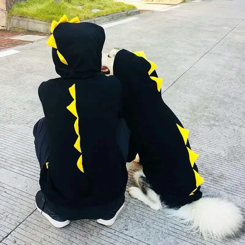 Funny Dog Clothes Hoodie Small Dog Costume Yorkie Poodle Pomeranian Corgi Clothing Big Large Dog Outfit Coat Jacket Dropshipping