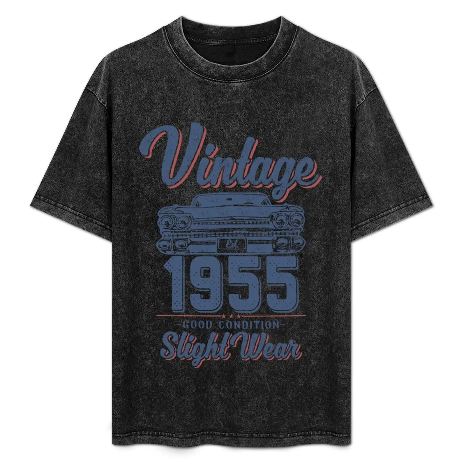 

Birthday Party: Vintage Classic Car 1955 67th Birthday 67 Year Old Men Women T-Shirt Lightweight Gym Training T-Shirt