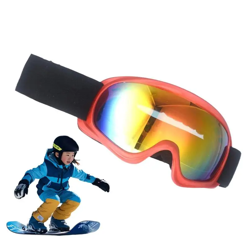 

Snow Sports Goggles Ski Goggles With UV Protection Soft Snow Goggles Skiing Goggles For Children Boys Girls Birthday Christmas