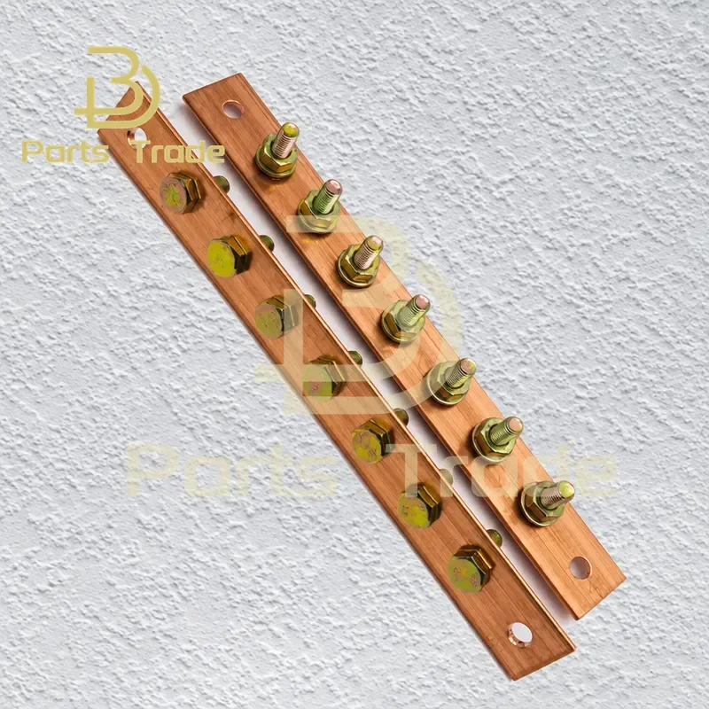 Grounding Busbar Potential Terminal 3MM*30MM Copper Bar Machine Room Copper Connector