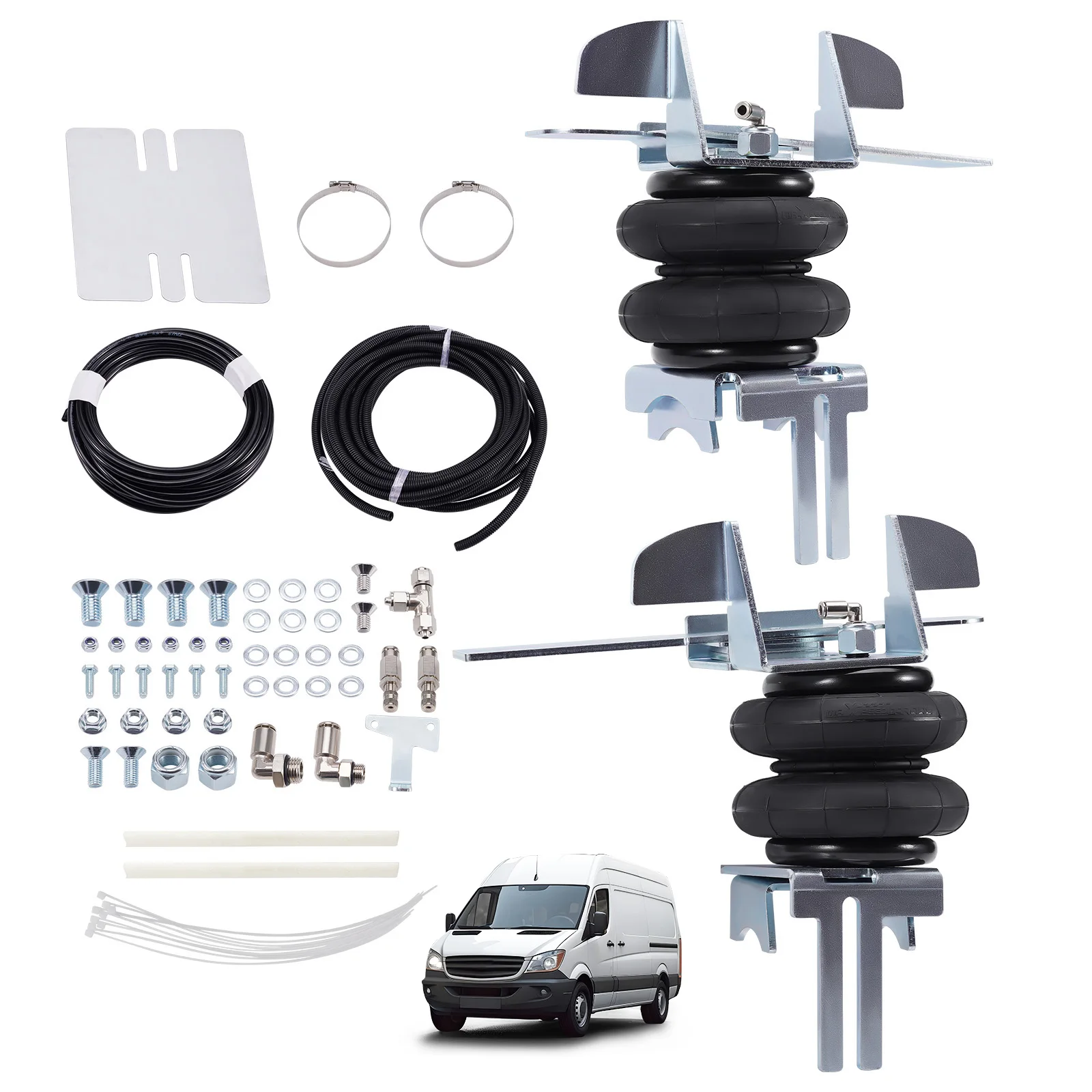 Towing Air Spring Bag Suspension Kit For Volkswagen Crafter 2006-2017 4000kg Air Suspension Bellow Bag Assist Kit