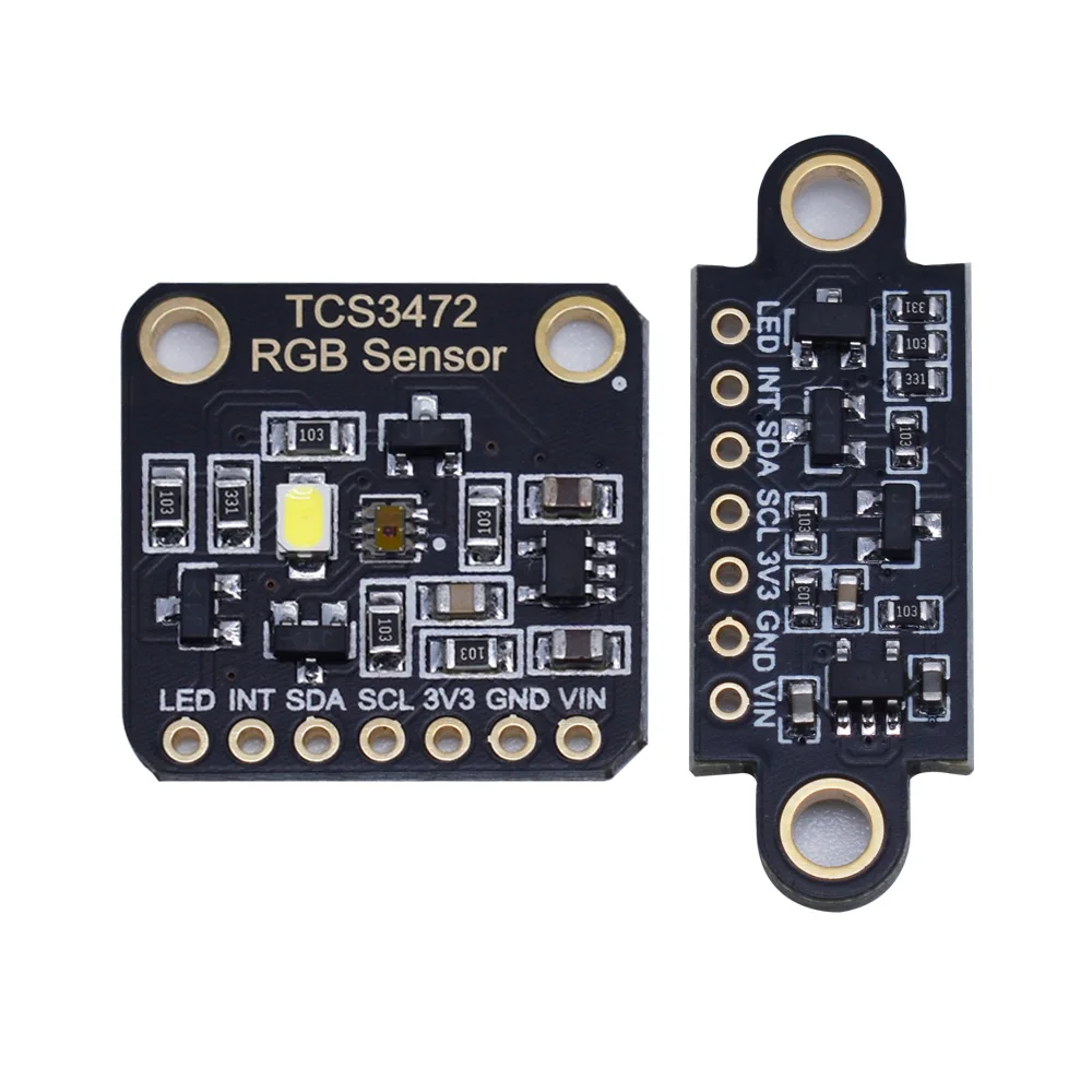 LIZAO TCS34725 High Sensitivity RGB Color Recognition Sensor IIC Module Light Detection Board for Arduino STM32 Lab Testing