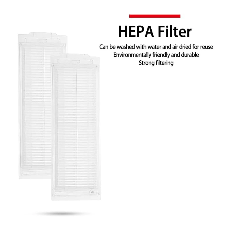 For Xiaomi Mijia M30 Pro/C107 Robot Vacuum Accessories Main Brush HEPA Filter Side Brush Mop Cloth Dust Bags Replacement Parts view 4