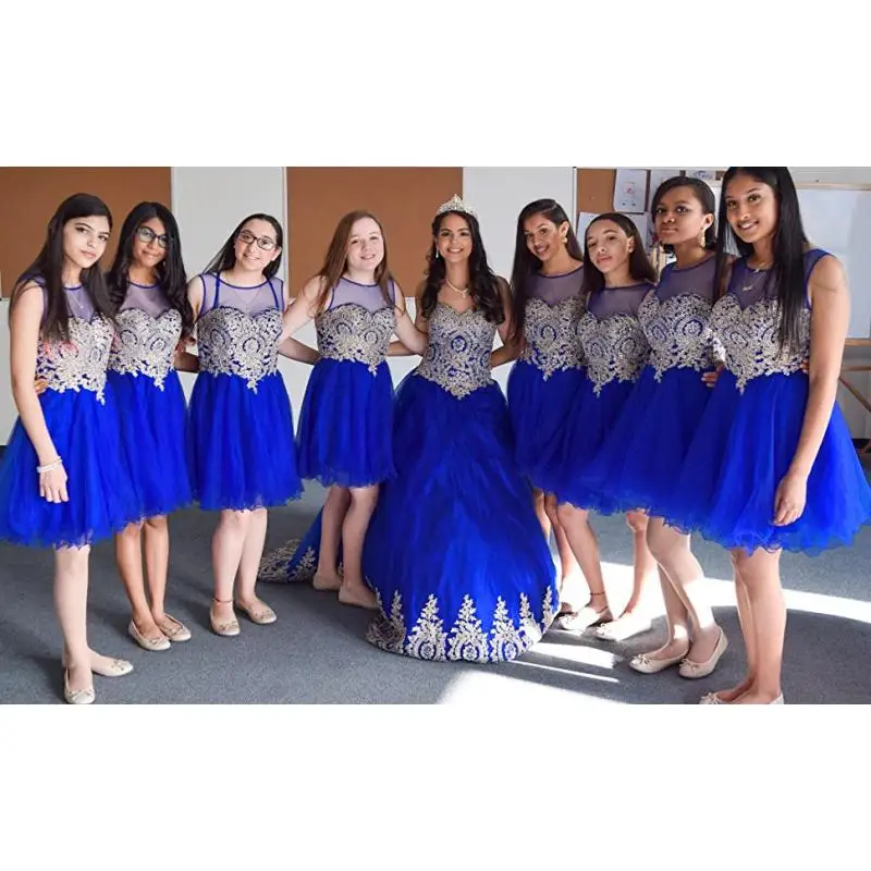 

Новые женские короткие кружевные платья для выпускного вечера 2026 года с бисером, кристаллами и аппликациями из фатина, коктейльные платья Robe De Soirée CPS362