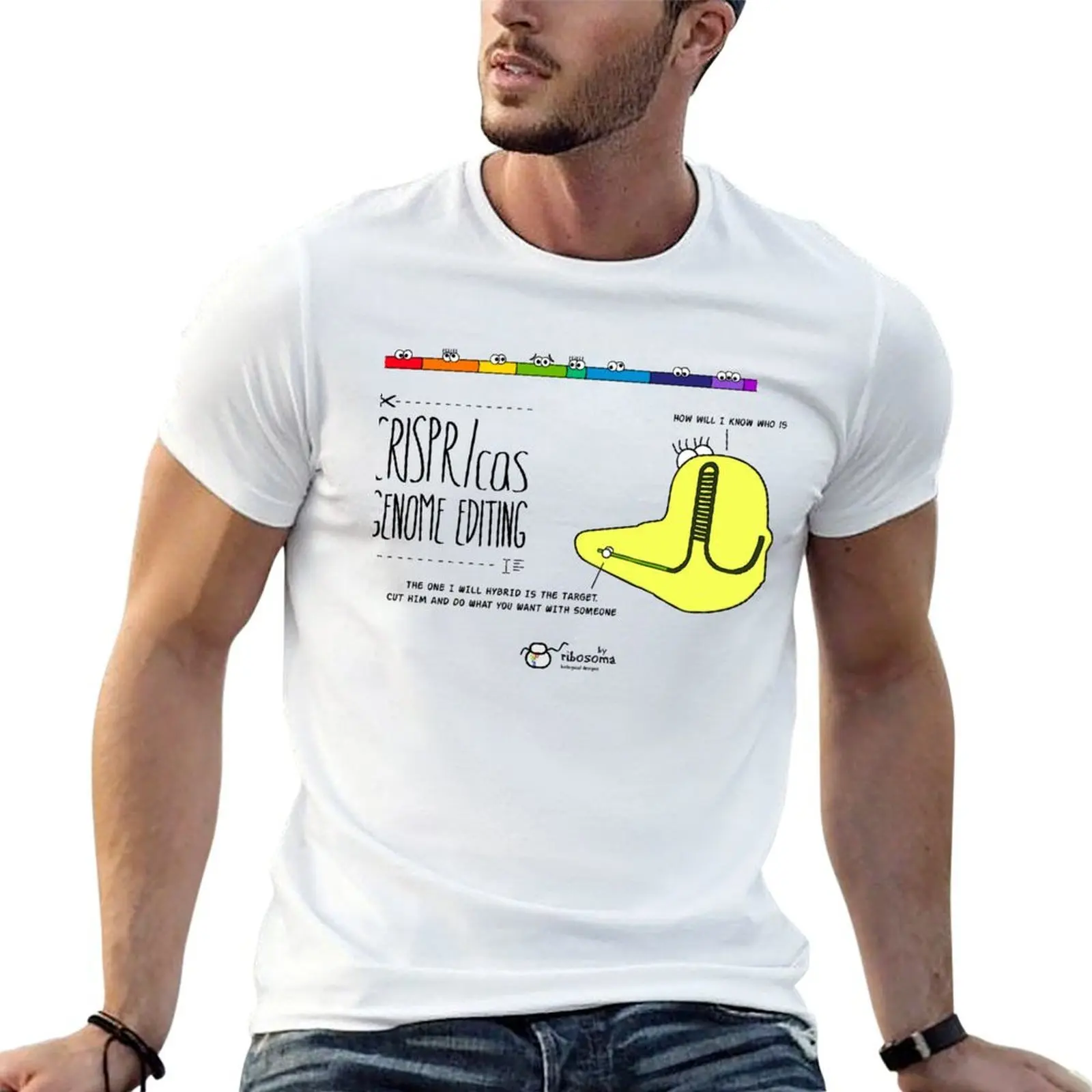 

CRISPR/cas T-Shirt cotton t shirts man 100% cotton t shirt pack t shirts designer T-shirt