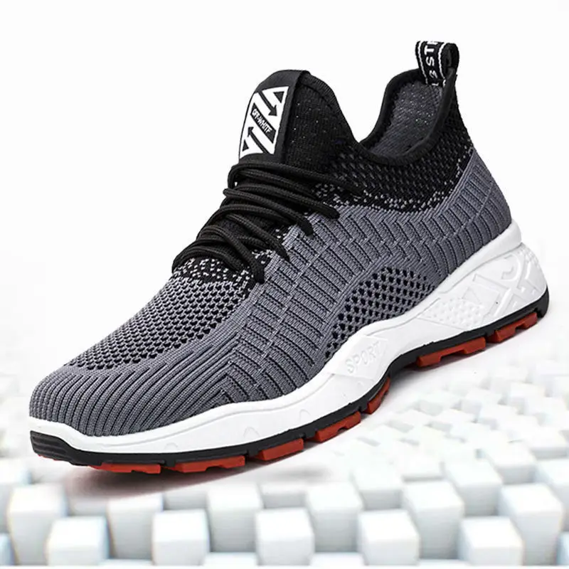 

Tennis Men Sneakers Mesh Breathable Casual Shoes for Men Soft Bottom Running Shoes Male Vulcanized Sneakers