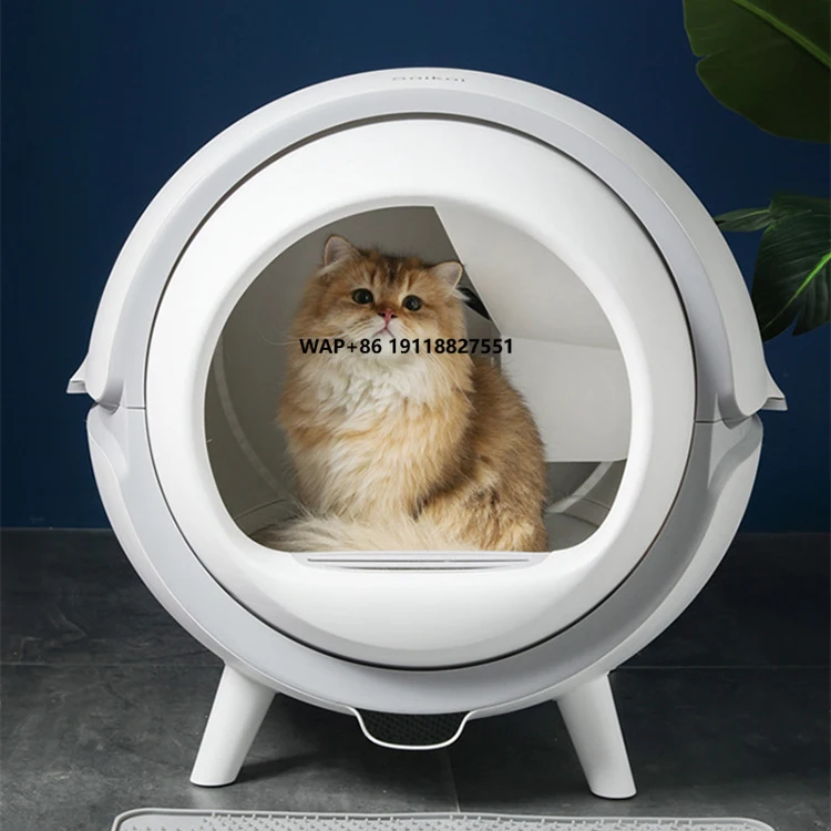 

Cat Boxes House Self-cleaning Auto Cats Box Machine Self Cleaning Smart Automatic Cat Box