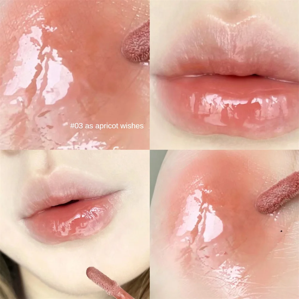 Non-stick Cozy Lip Balm Not Easy To Stick To The Cup Odorless High Gloss Lip Gloss Lip Care Lip Gloss Transparent Convenient