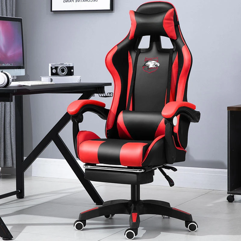 Factory Custom Cheapest Racing LED Speaker Computer Game Chair Silla Gamer RGB Gaming Chair with Footrest and Massage