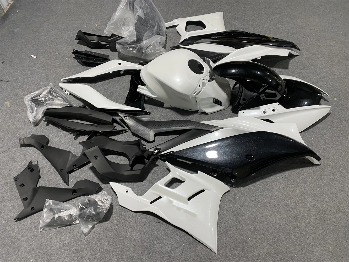 Motorcycle Fairing kit for R25 19 2021 22 23 year R3 2019 2020 2021 2022 2023 Fairing black matte black motorcycle housing