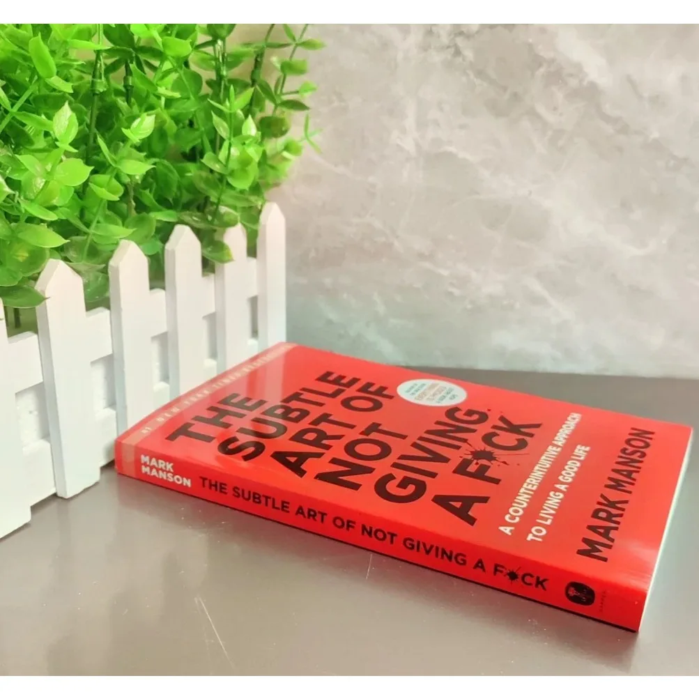 

The Subtle Art of Not Giving A CAO/Reshape Happiness/How To Live As You Want By Mark Manson Self Management Stress Relief Book