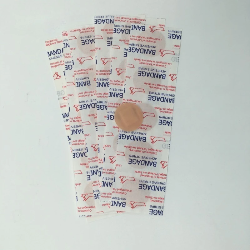 50Pcs/Set Band Aid Wound Dressing Patch for Children Adult Plaster Breathable First Aid Wound Dressing Patch Adhesive Bandages