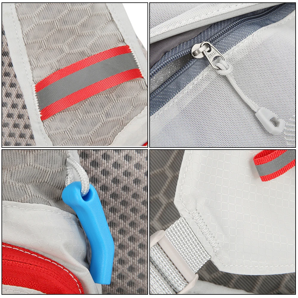 1 шт. жилет для гидратации для бега с 2 л - рюкзак отлично подходит для занятий спортом на открытом воздухе, бега, пешего туризма, кемпинга, езды на велосипеде, катания на лыжах