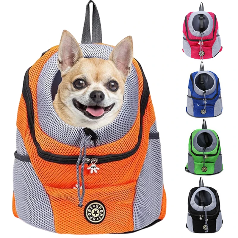 Pet Cat Dog Backpack Out Walking Travel Portable Animal Transport Bag Small Dogs Chihuahua Carrying Shoulder Backpack