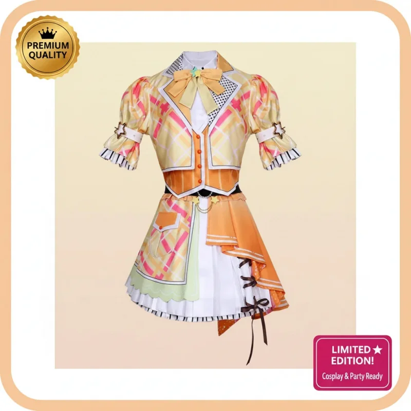 

✠CAINIAO✠CAINIAO Arknights Endfield Chen Qianyu Cosplay Costume Long Sleeve Top Midi Skirt Set Anime Game Outfit✠✠✠T@✠