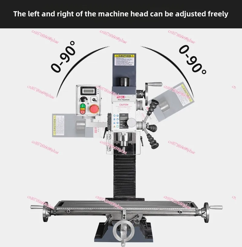 Small Drilling and Milling Machine-Bed High-Precision Industrial-Grade Household Desktop Drilling Machine