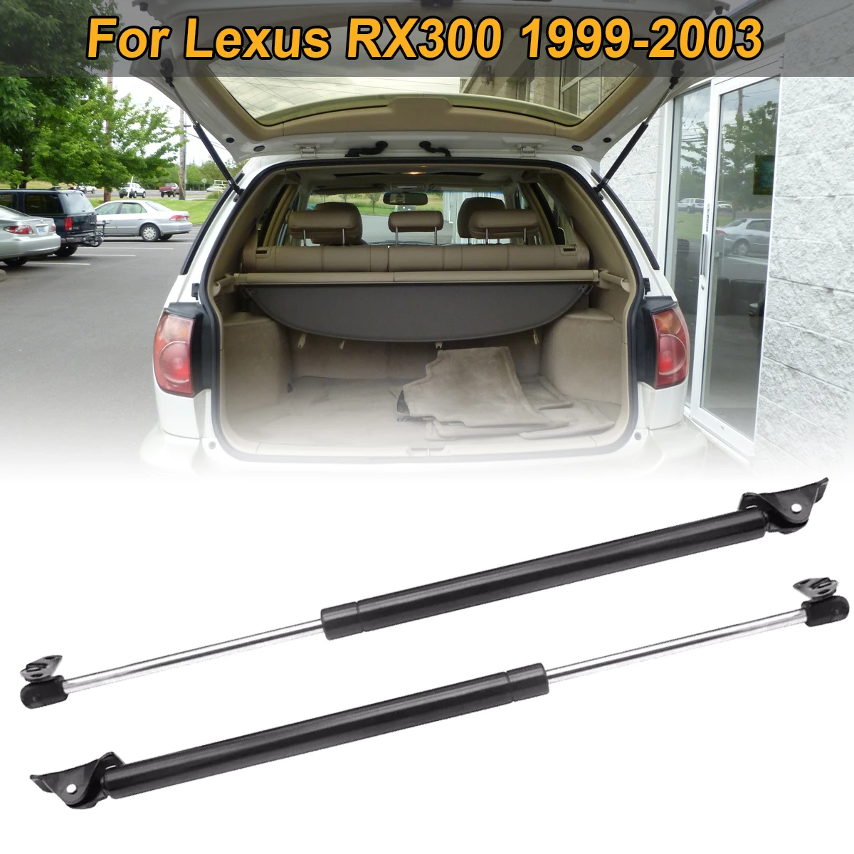 

Rear Trunk Tailgate Gas Struts Spring Lift Supports Shock For Lexus RX300 1999-2003 Car Accessories PM3044 6102 6895049016