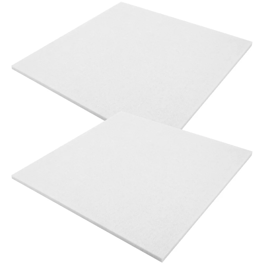 

2Pcs Acoustic Wall Panels Simple Color Decoration Quieter Working Sleeping Activities Soundproofing Material for Doors