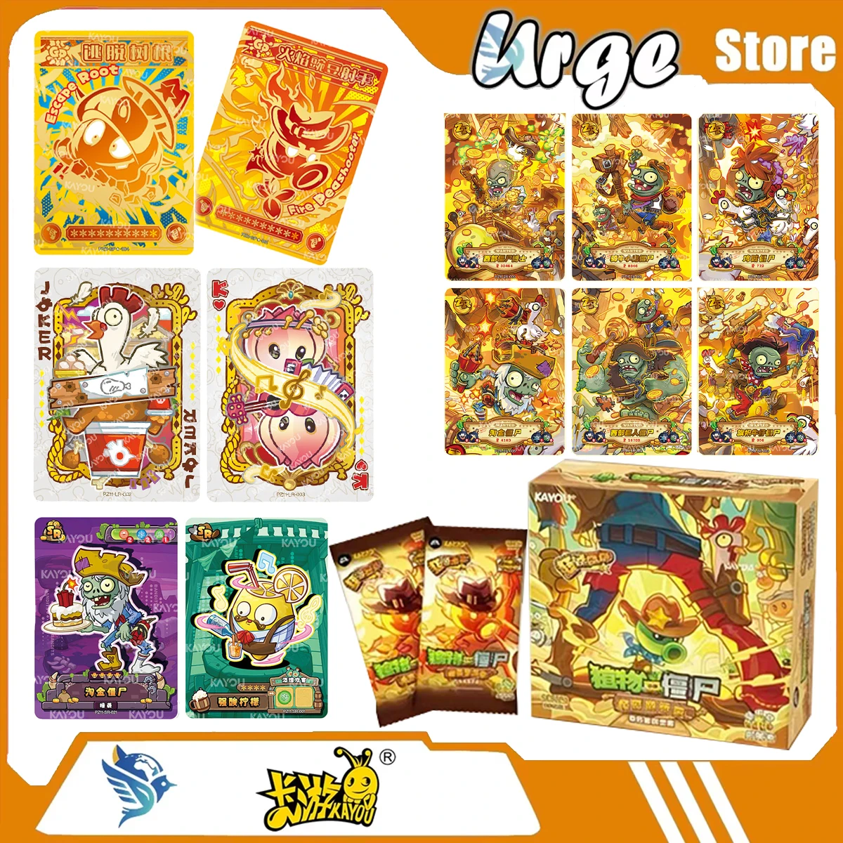 kayou-2026-novo-jogo-plants-vs-zombies-colecao-de-cartas-brinquedos-e-colecionaveis-surpresa-como-ornamentos-raros-de-desenhos-animados