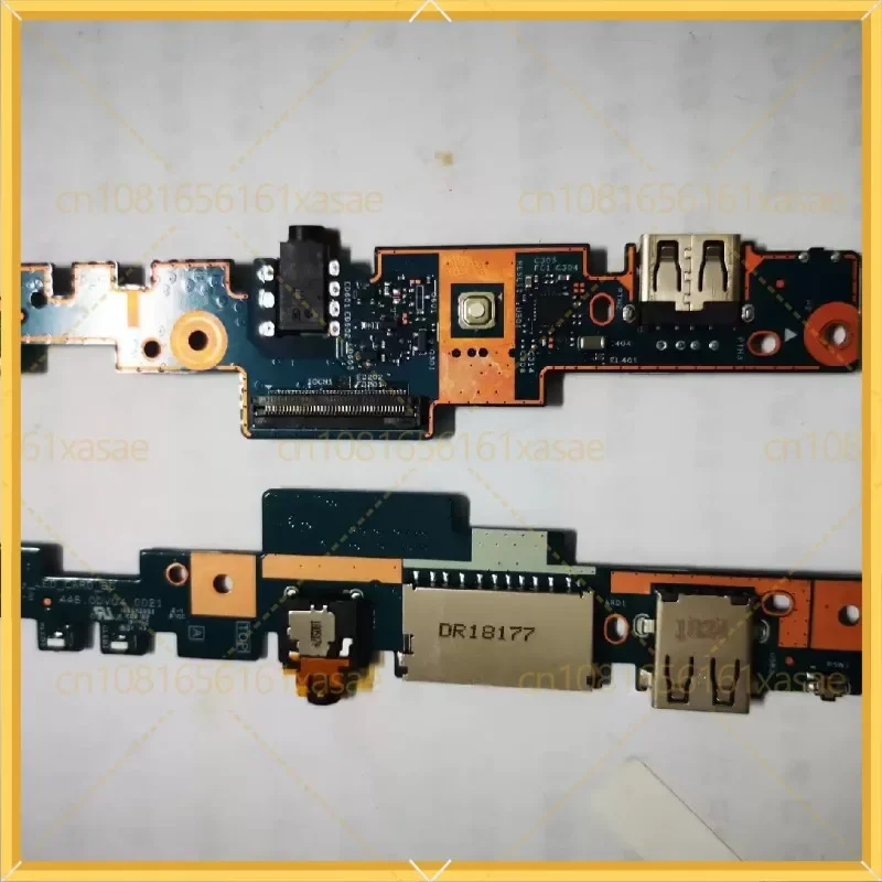 IO Power Button Board USB Audio Port Board For Acer Spin 3 SP314-51 SP314-52 N17W5 Laptop, All-in-One Replacement