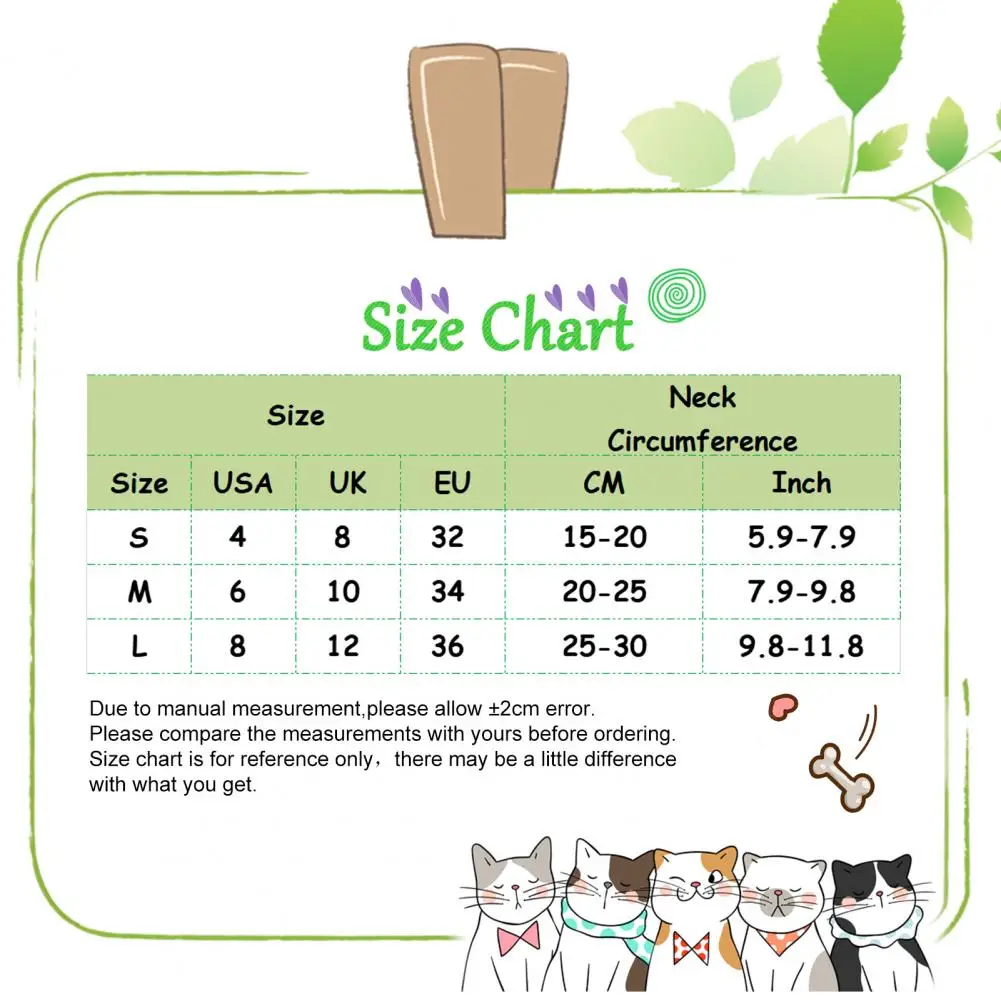 Cat Collar Knitted Flower Attractive Kitten Dogs Bib Collar Eye-catching Cotton Adjustable Puppy Cats Neck Collar For Daily