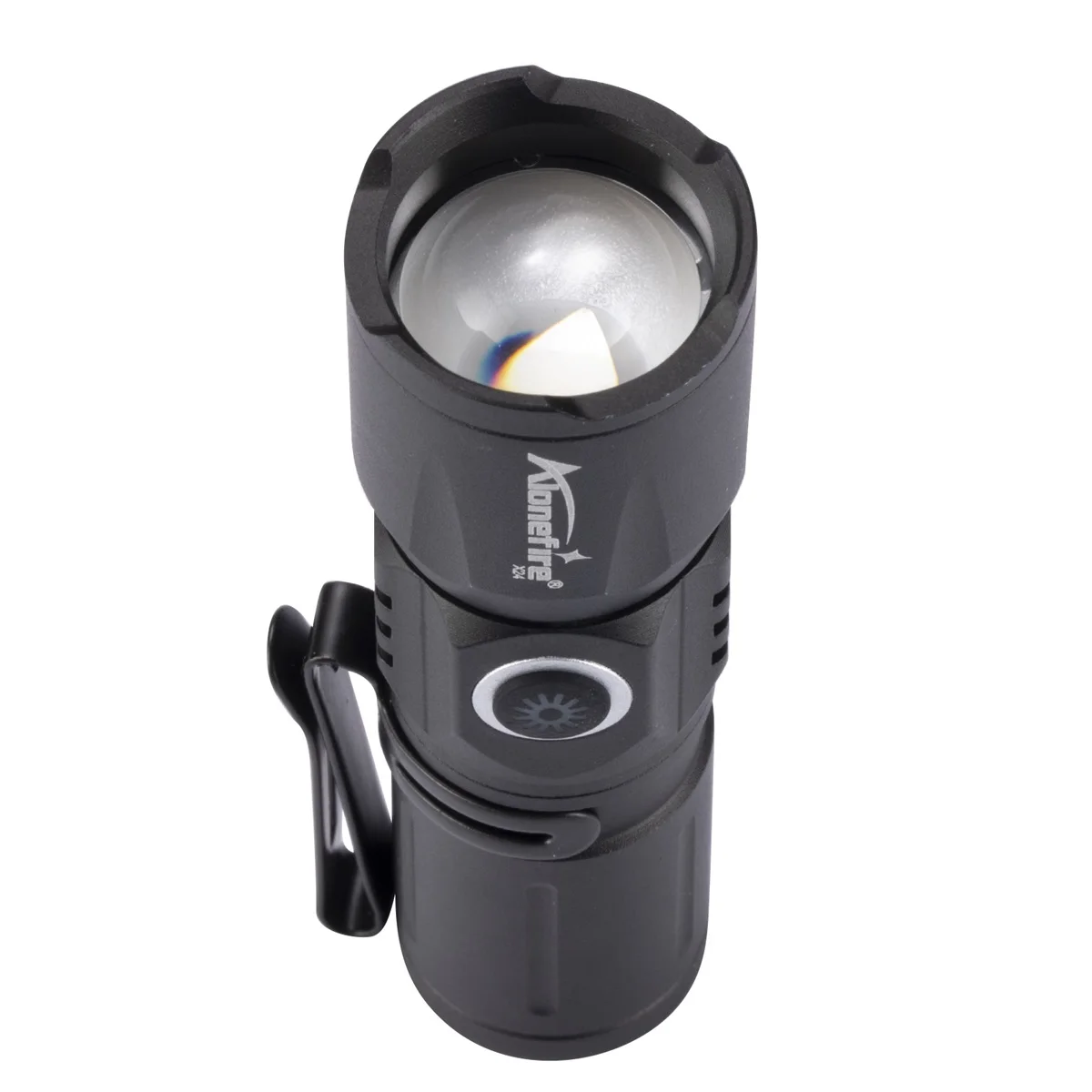 Linterna táctica LED recargable USB con zoom de bolsillo - imagen 3