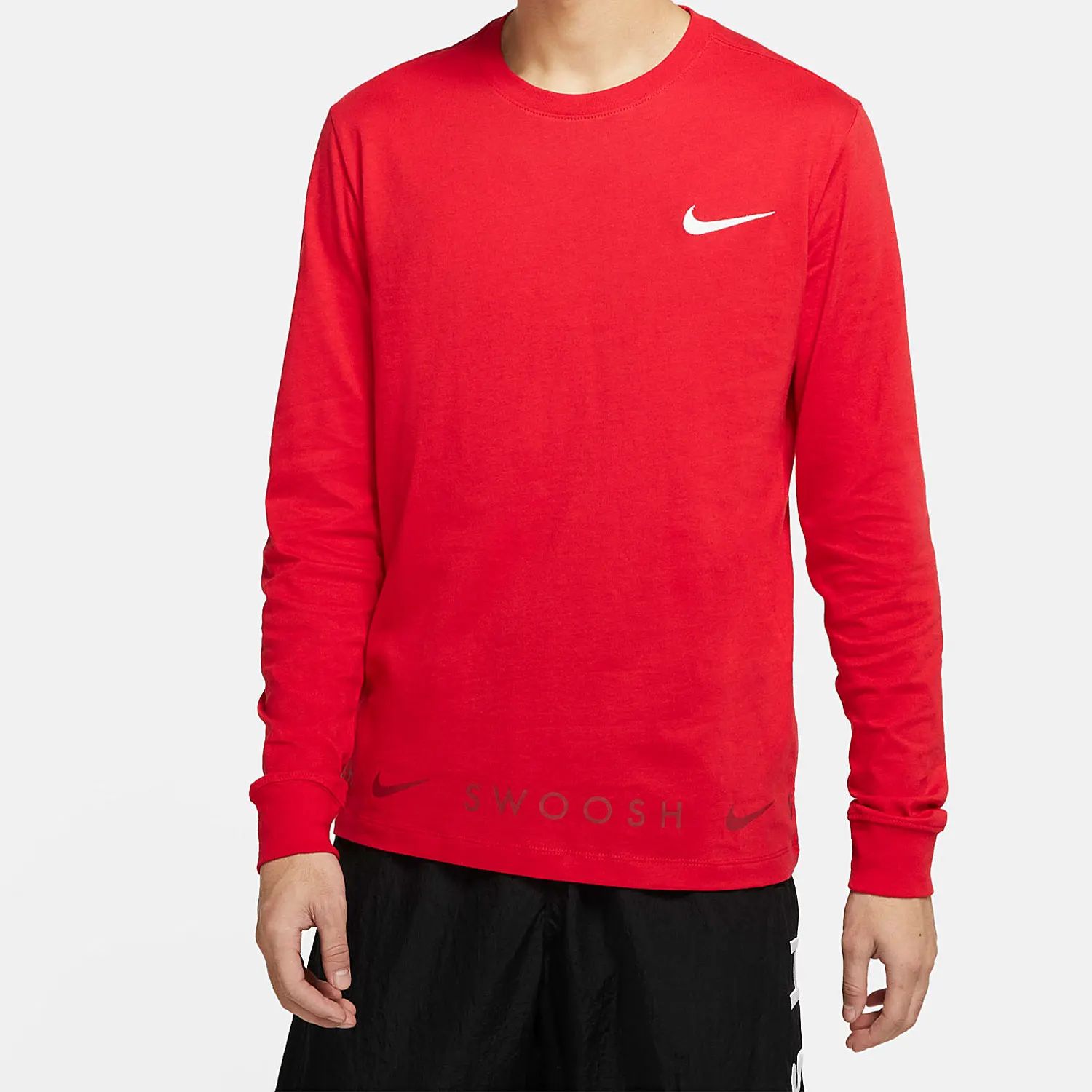 

Nike genuine seasonal new men's round neck casual sports long sleeved T-shirt DA0336-657