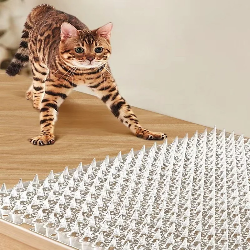 Anti Cat Spikes Anti-bedwetting Scratching Sofa Suitable For Indoor Balcony Bed Door Transparent Patchable Cut Anti-cat Spikes