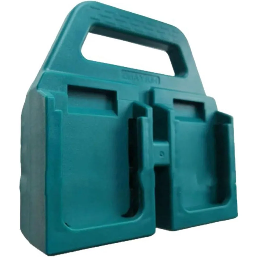 4 Stück Batteriehalterungen für Makita 18V LXT Akku-Aufbewahrungsregal, tragbarer Organizer, Werkzeugzubehör (ohne Akku)