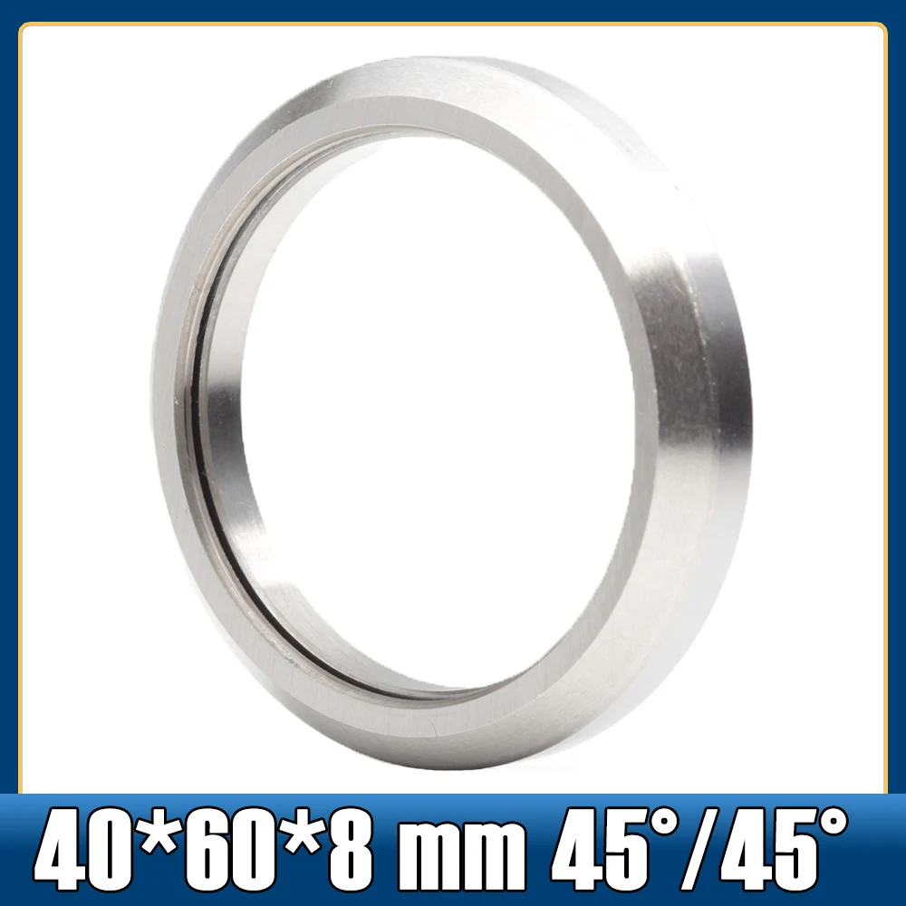 ACB60H8 Bicycle Headset Bearing Cover 46*60*8mm ( 1 PC ) 45/45 Degree Chrome Steel Tapered Upper Lower ACB Bearings Parts Repair