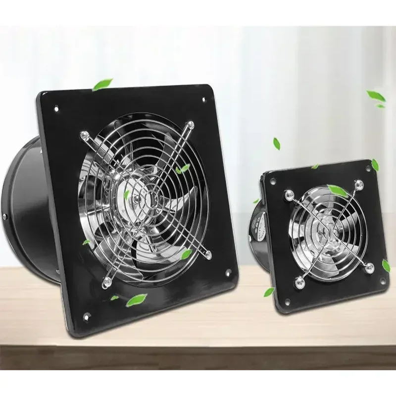 4/6 Inch 220V Exhaust Fan High Speed Household Kitchen Bathroom Ceiling Ventilator Silent Corrosion Proof Air Extractor