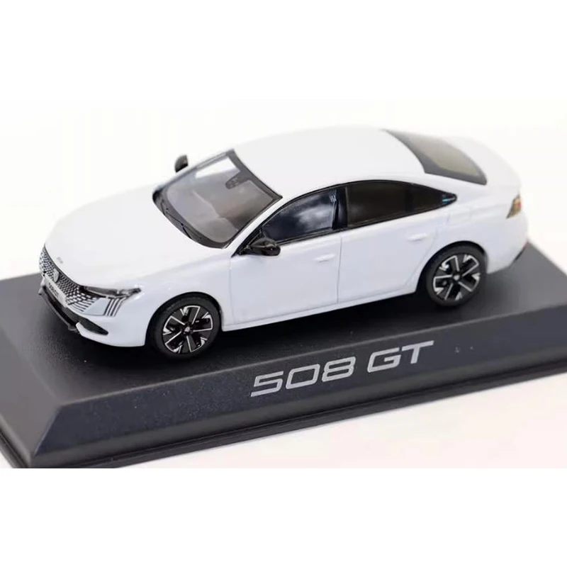Norev 1/43 Schaal 508 GT Wit/Grijs Legering Model Auto Volwassen Klassieke Collectie Statische Display Jongen Speelgoed
