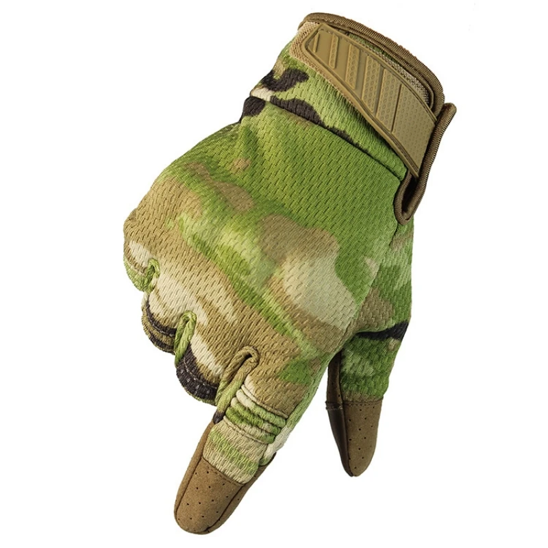 New Camo Touch Screen Multicam Tactical Full Finger Gloves Military Airsoft Paintabll Shooting Driving Work Protection Mittens