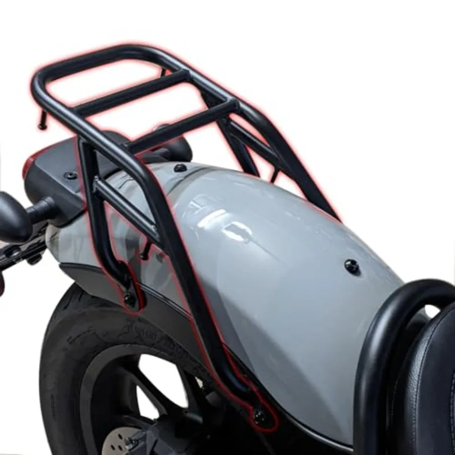 

Motorcycle CMX500 Luggage Rack Motorbike Rear Top Case Carrier Luggage Rack Holder Shelf Carrier Fit for Honda CMX Rebel 300 50