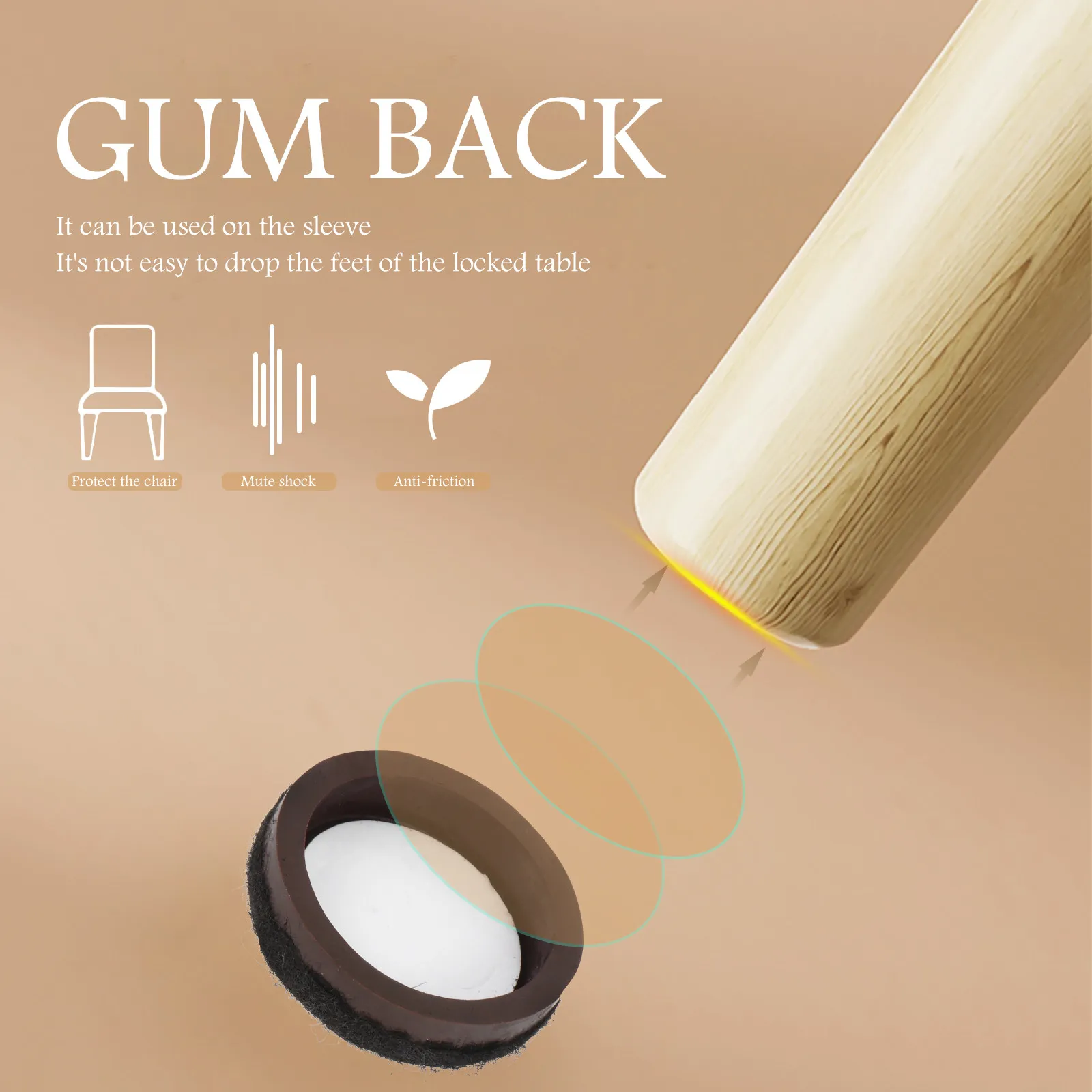 

1 комплект прочных защитных чехлов для ножек мебели, накладки от царапин для паркетных и деревянных полов, чехлы для ножек столов