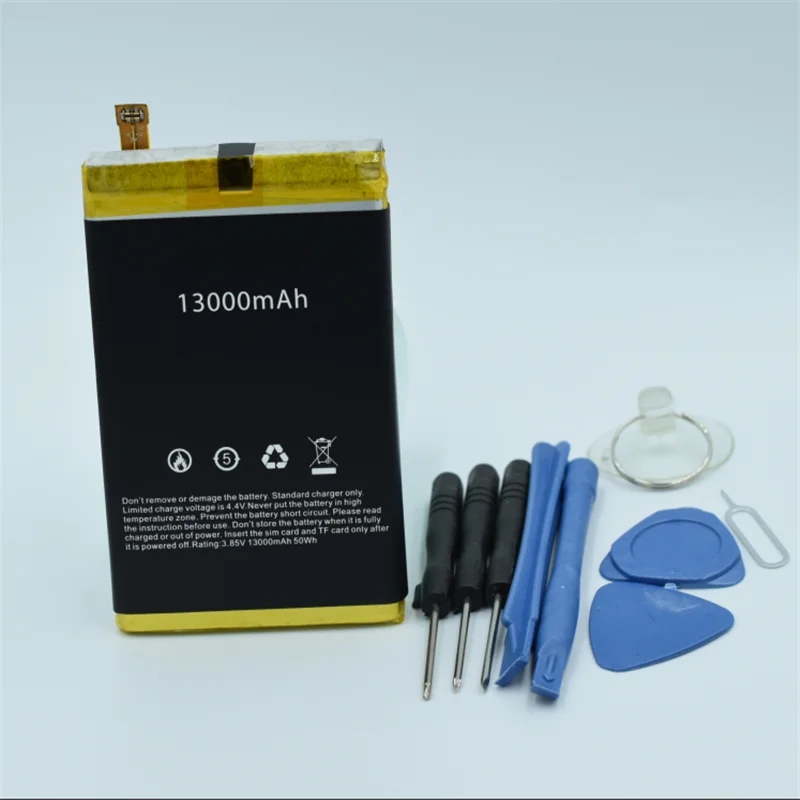 In stock for Blackview BV9100 battery 13000mAh Long Standby Time New production date For Blackview battery