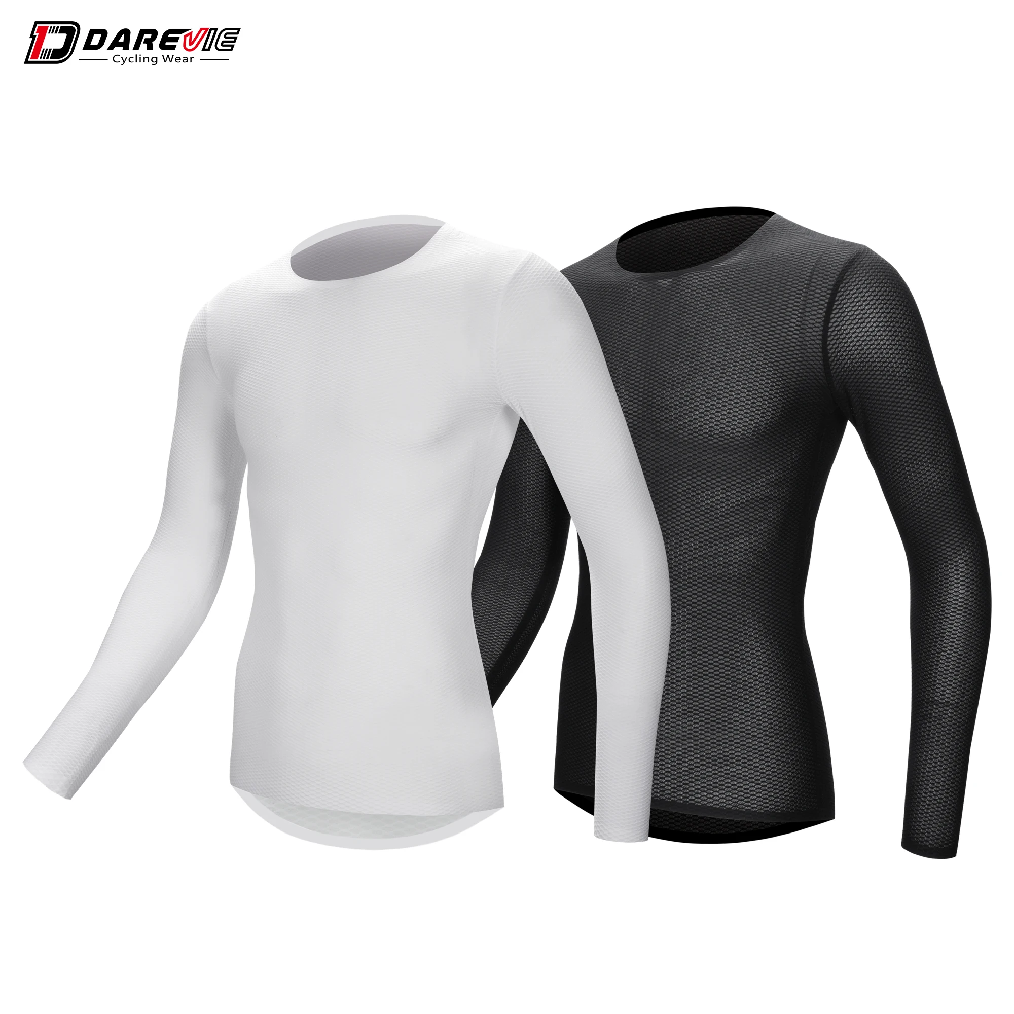 DAREVIE Seamless Cycling Jersey Men Breathable Summer New Long Sleeve Men\'s Cycling Jersey MTB Road High Quality Cycling Jersey