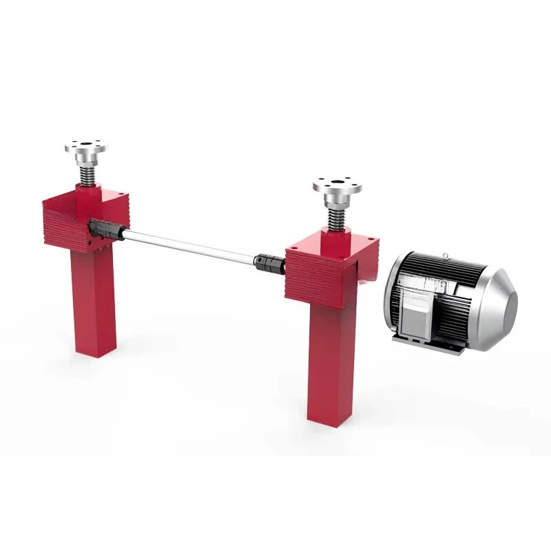 Linear manual drive worm wheel lifter screw jack lifting platform worm screw jack