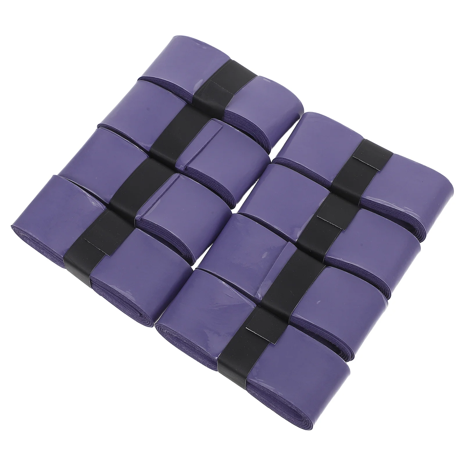 

8Pcs Tennis Racket Grip Tape Absorbent Anti-Skid Overgrip Sweat Wicking Wrap Badminton Fishing Rod Handle Purple