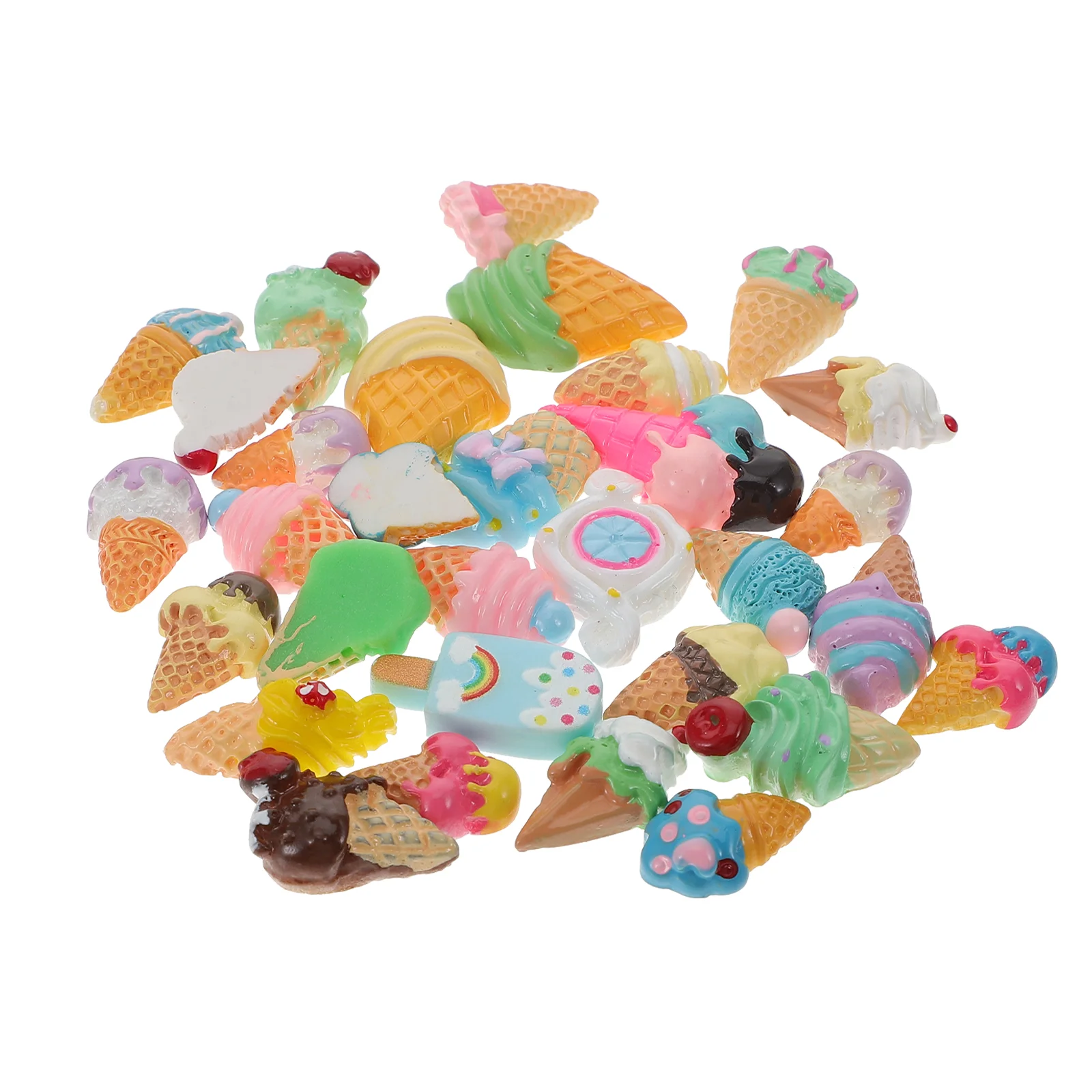 Candy Charm Miniature Locket Resin Beads Charms DIY Jewelry Accessory Phones Cases