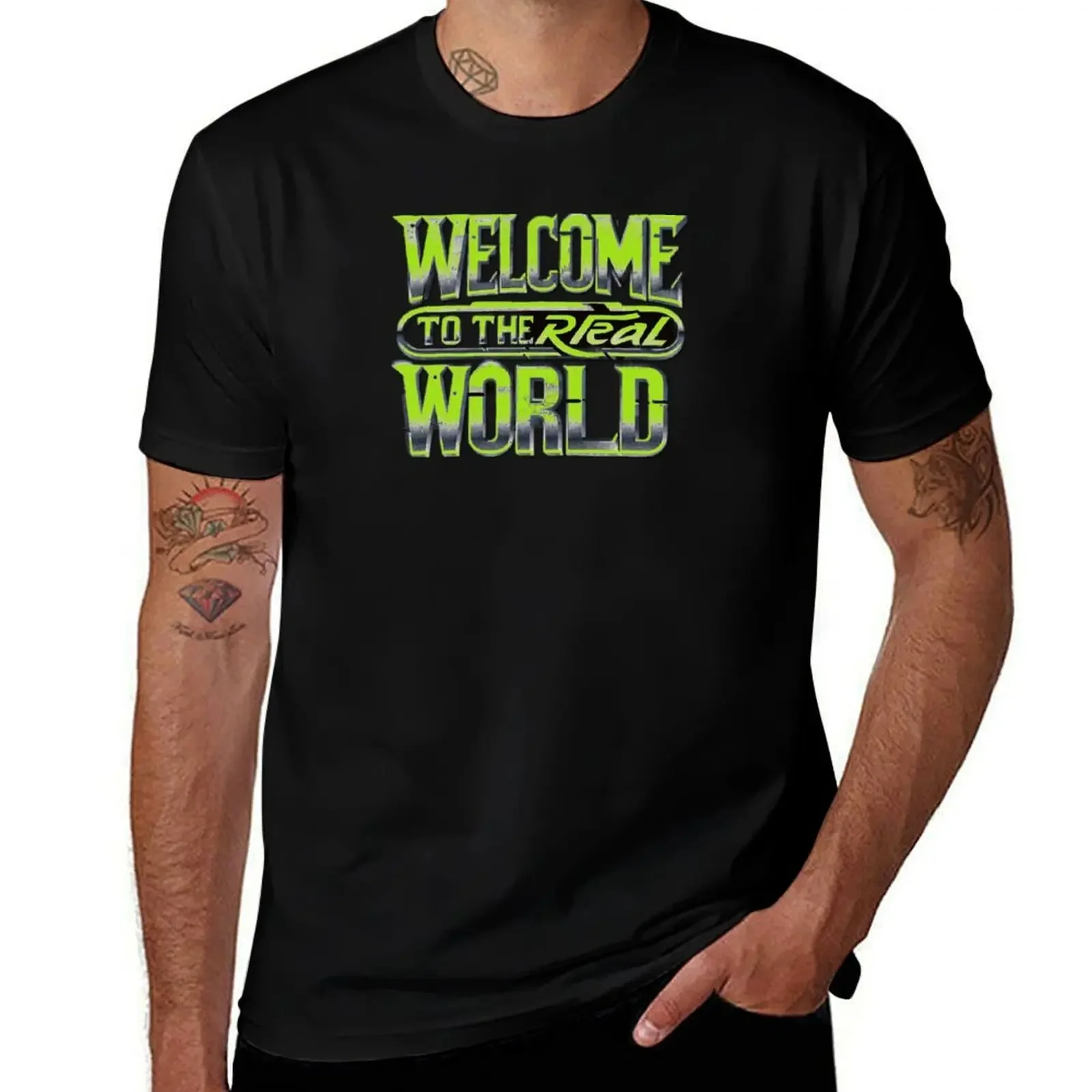 

Welcome To The Real World - If you Know You Know T-Shirt Funny t-shirts Anime t-shirt Blouse blacks mens vintage t shirts