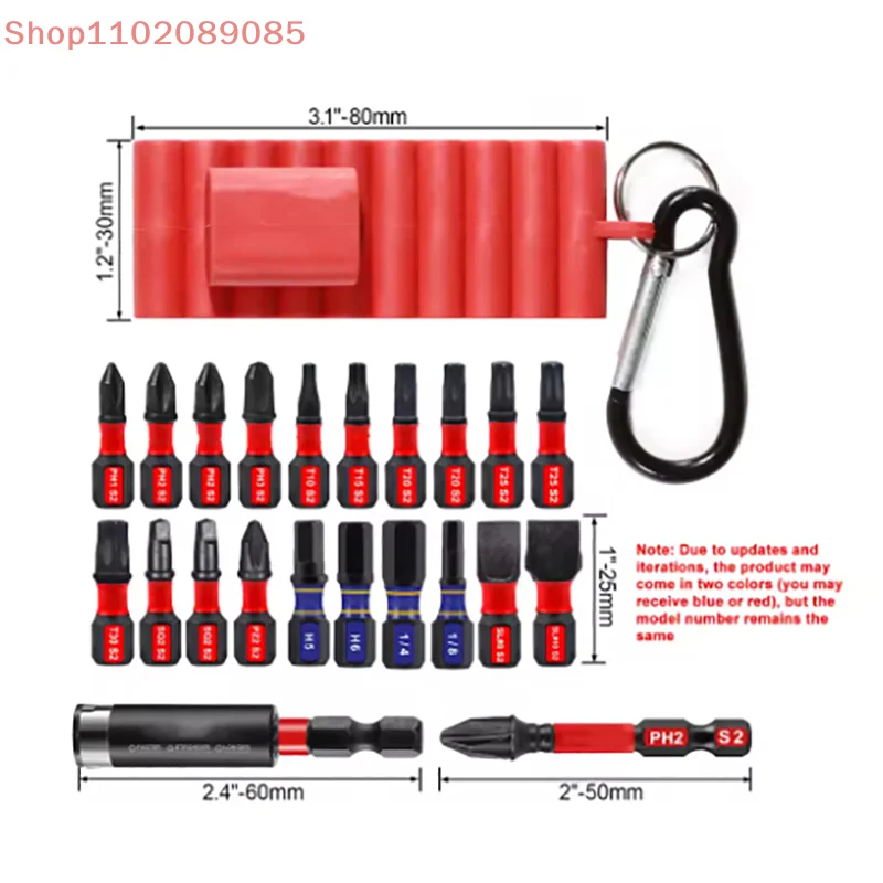 

Многоцелевой набор из 22-х отверток с держателем бит, сталью S2, магнитом и организованной втулкой