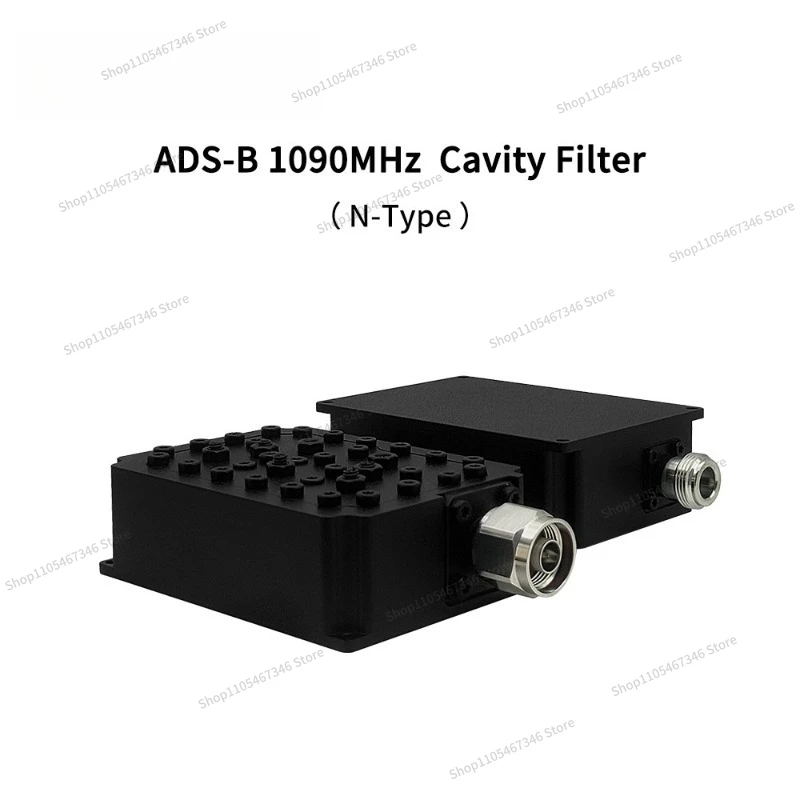 For ADS-B Band 1086-1094 Bandpass Cavity Filter Maximum Capacity 20W Industrial Grade Filter