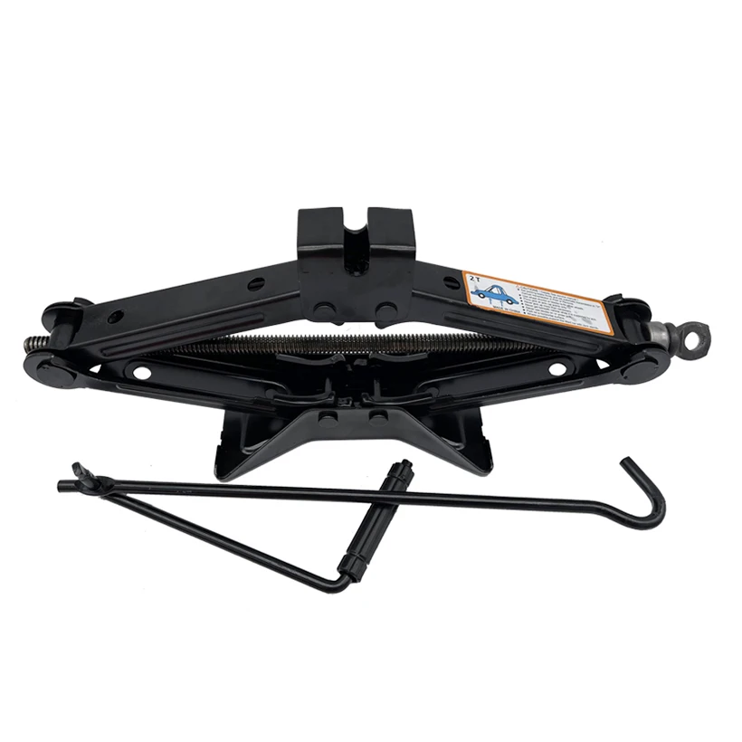 Scissor Jack 1.5Tons Rust Proof Worm Drive Screw Lift Hydraulic Steel for Car