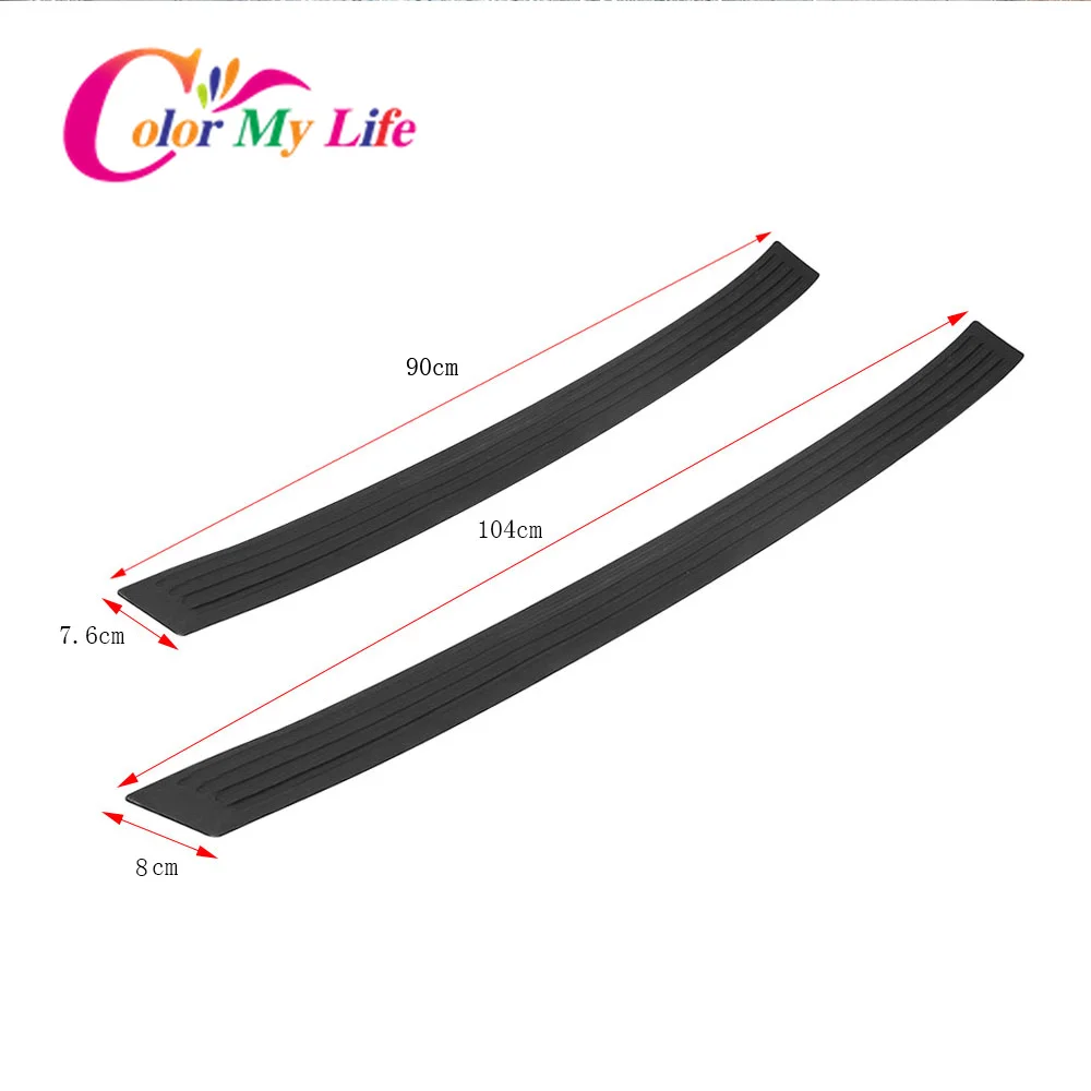 Car Rear Bumper Scuff Protective Sill Cover for Nissan Teana X-Trail Qashqai Livina Tiida Sunny March Murano Geniss Juke Almera