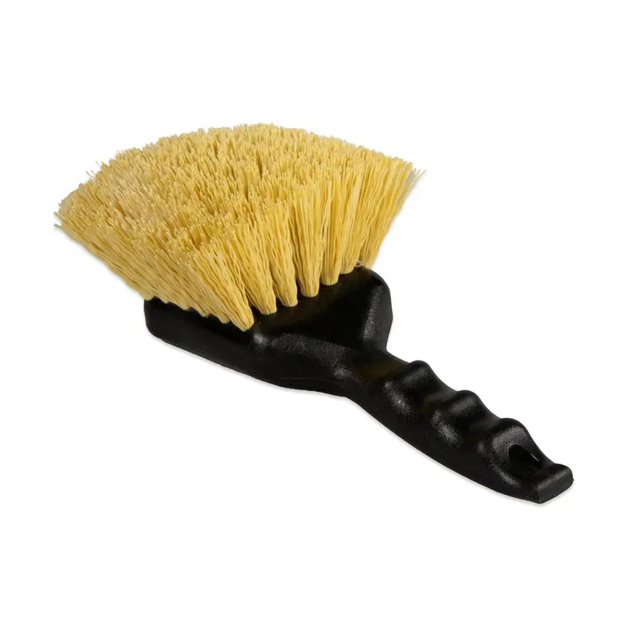 

3650500 Plastic Scrub Brush, Cleaning Brush, Utility Brush With Polypropylene Bristles For Cleaning, 8 Inches, Black, Pack of 12