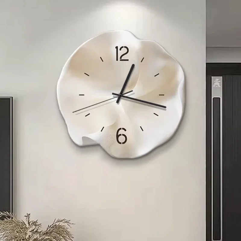 

Unusual Minimalist Wall Clock European Designer Art Silent Automatic Wall Clock Creative Classic Modern Horloge Household Goods